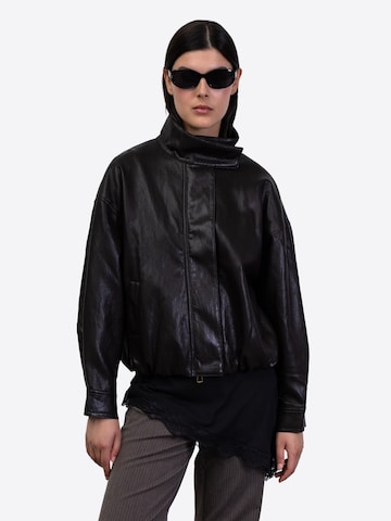 BROKE + SCHÖN Between-Season Jacket in Brown: front