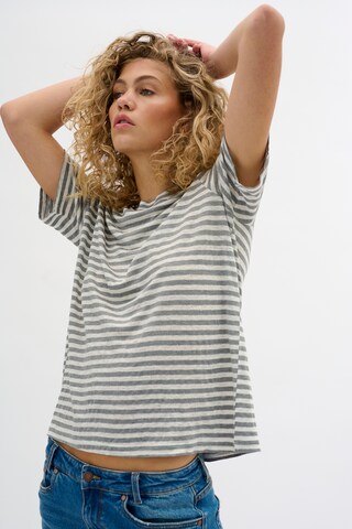 My Essential Wardrobe Shirt in Grijs: voorkant