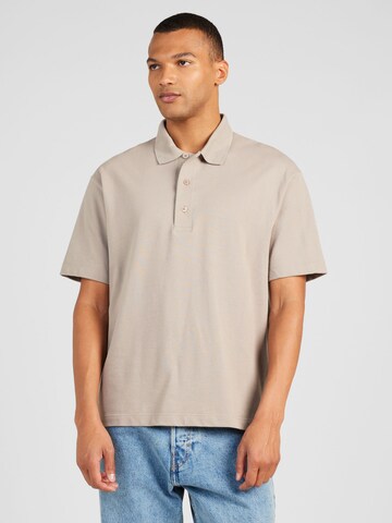 TOPMAN Shirt in Grijs: voorkant