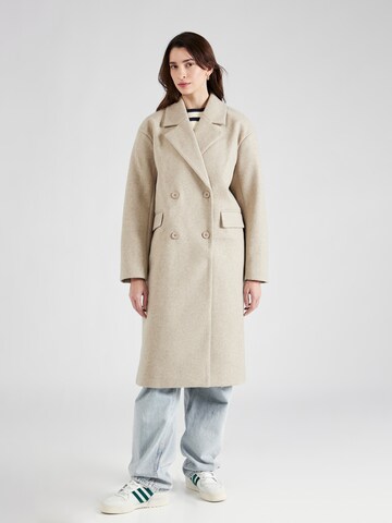 Manteau mi-saison 'ODETTE' Noisy may en beige : devant