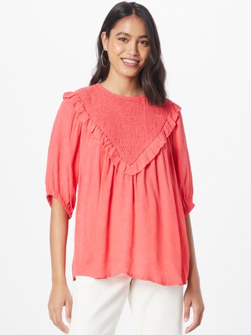 CULTURE Bluse 'Cinne' in Pink: predná strana