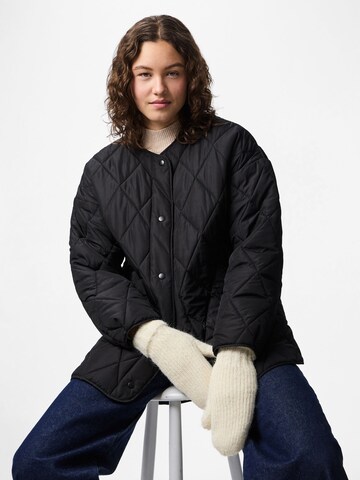 PIECES Mittens 'PCNambi' in Grey