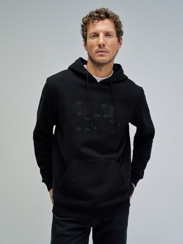 Salsa Jeans Trui in Zwart: voorkant