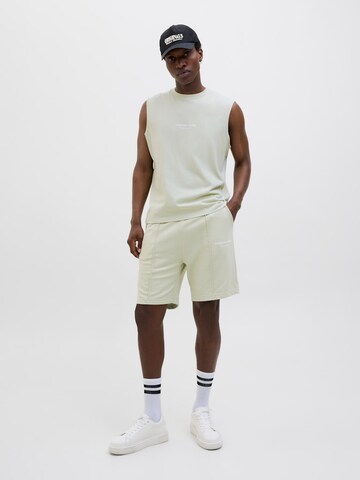 JACK & JONES Loose fit Trousers 'JPSTKane JJVesterbro' in Green