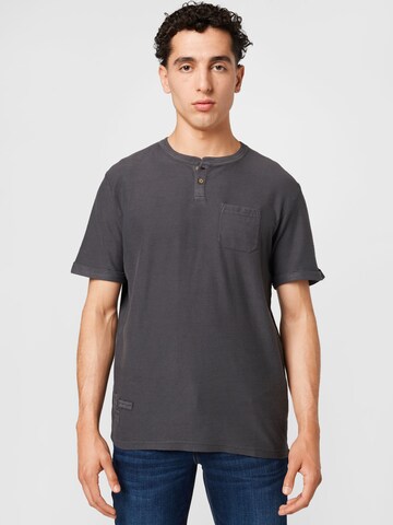 TOM TAILOR Shirt in Grey: front