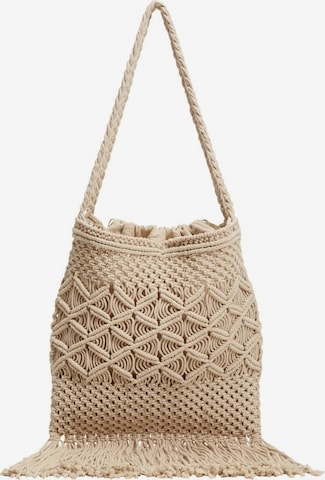 MANGO Tasche 'Formen' in Beige: predná strana