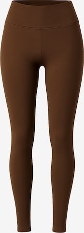 C&City Skinny Leggings in Brown: front