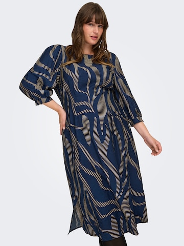 mėlyna ONLY Carmakoma Suknelė 'CARFANNIL': priekis