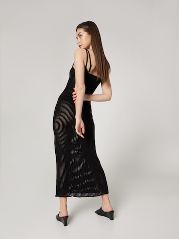 LENI KLUM x ABOUT YOU Καλοκαιρινό φόρεμα 'Leila' σε μαύρο