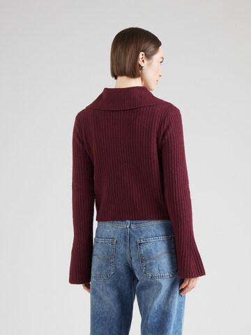 Monki Strickjacke in Rot