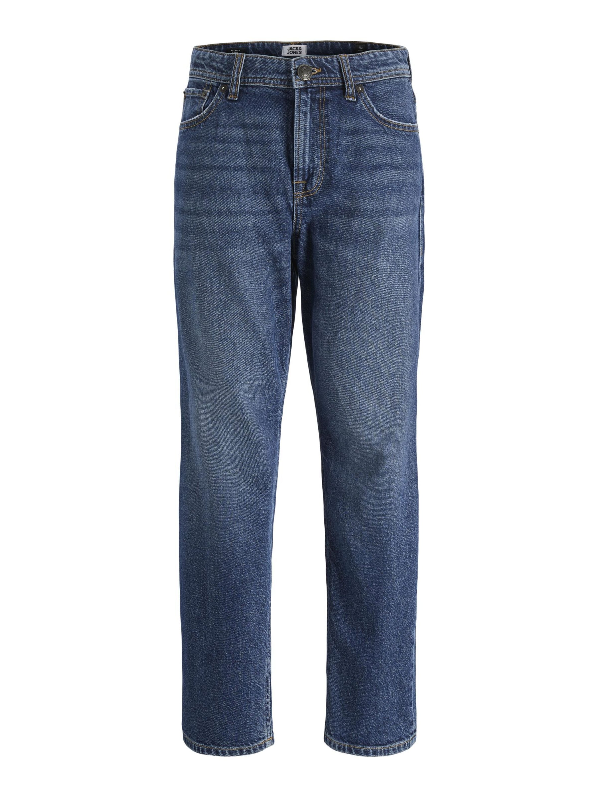 Jack & Jones Junior regular Jeans 'JJIChris JJIOriginal' i blå: forside