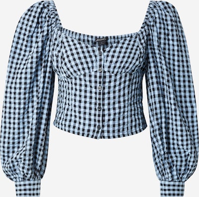 Monki Pusero värissä vaaleansininen / musta, Tuotenäkymä