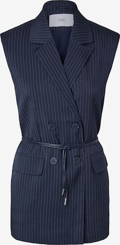 Gilet de costume 'YASShimma' YAS en bleu : devant