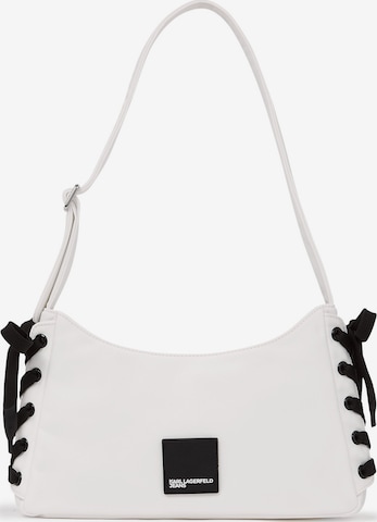 KARL LAGERFELD JEANS Olkalaukku värissä valkoinen: etupuoli