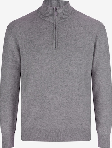 Vestes en maille CASH-MERE.CH en gris : devant