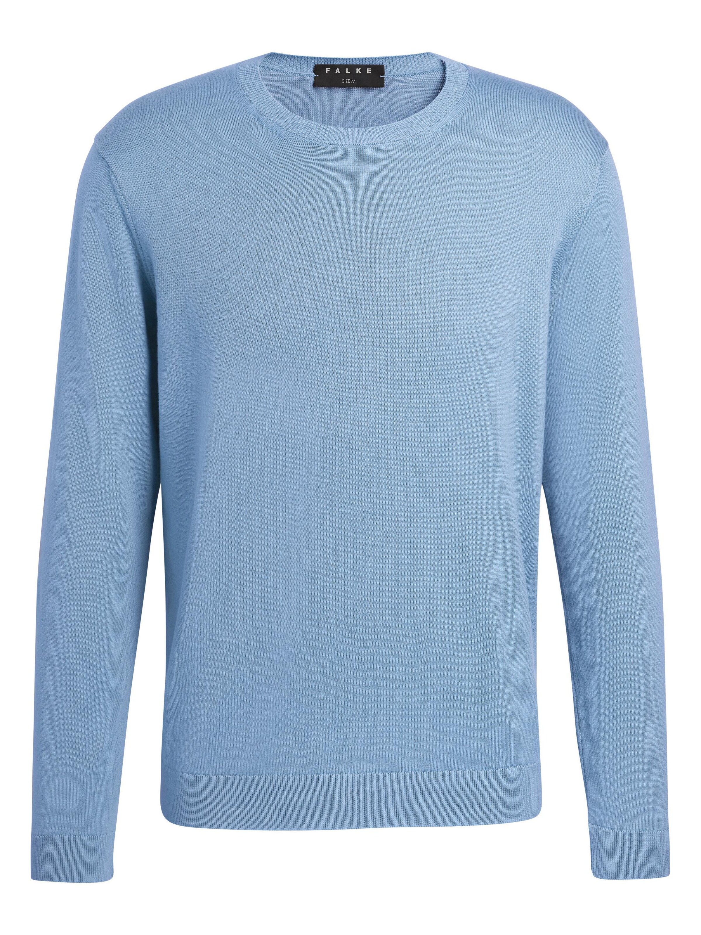 FALKE Pullover 'Pure Cotton'‌‌‌‌‌‌ in Blau
