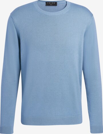 FALKE Sweater 'Pure Cotton' in Blue: front