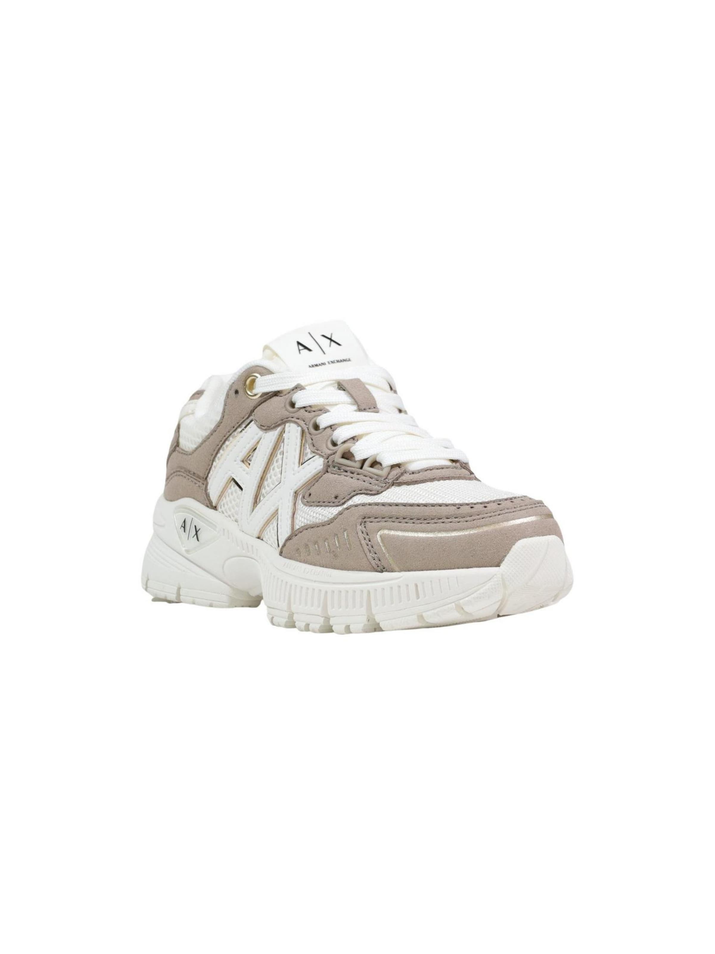 ARMANI EXCHANGE Sneakers laag 'XW002153 AF22757' in Bruin: voorkant