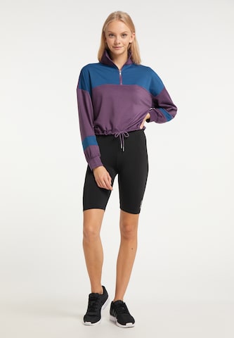 myMo ATHLSR Sports sweatshirt in Purple