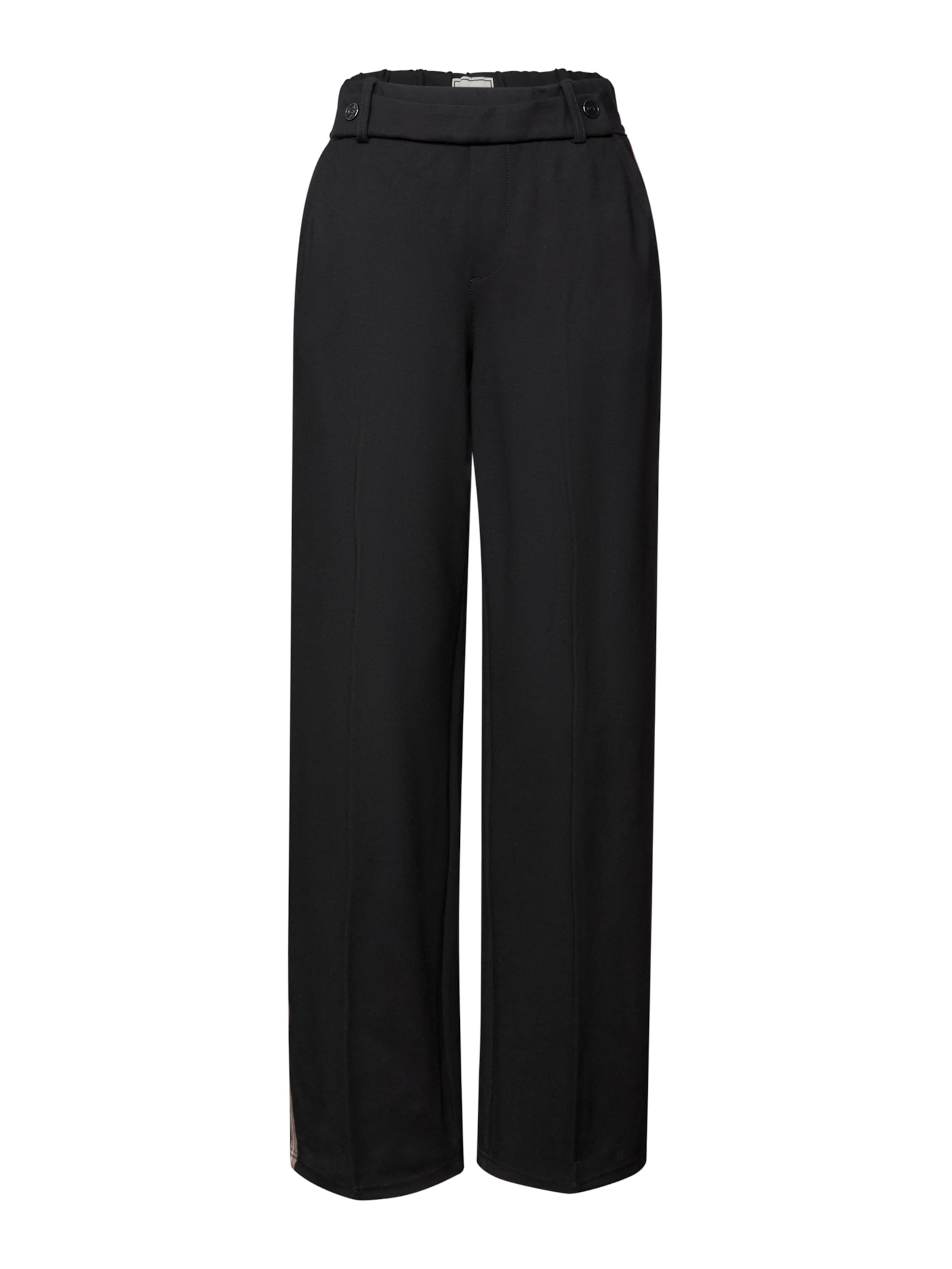 taupe / fekete STREET ONE Ráncos nadrág, Termék nézet