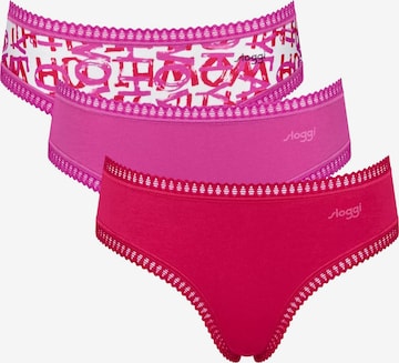 SLOGGI Slip 'Go Crush' in Pink: Vorderseite