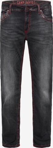 CAMP DAVID Regular Jeans 'CO:NO' in Grau: predná strana