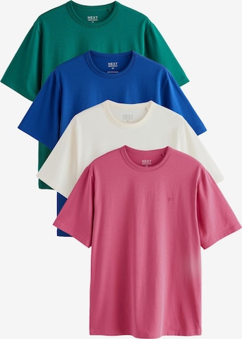 T-Shirt Next en bleu : devant