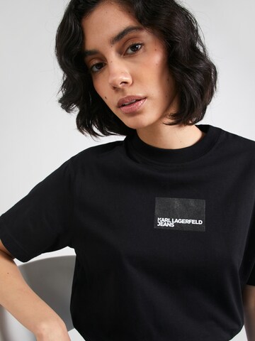 KARL LAGERFELD JEANS T-Shirt in Schwarz