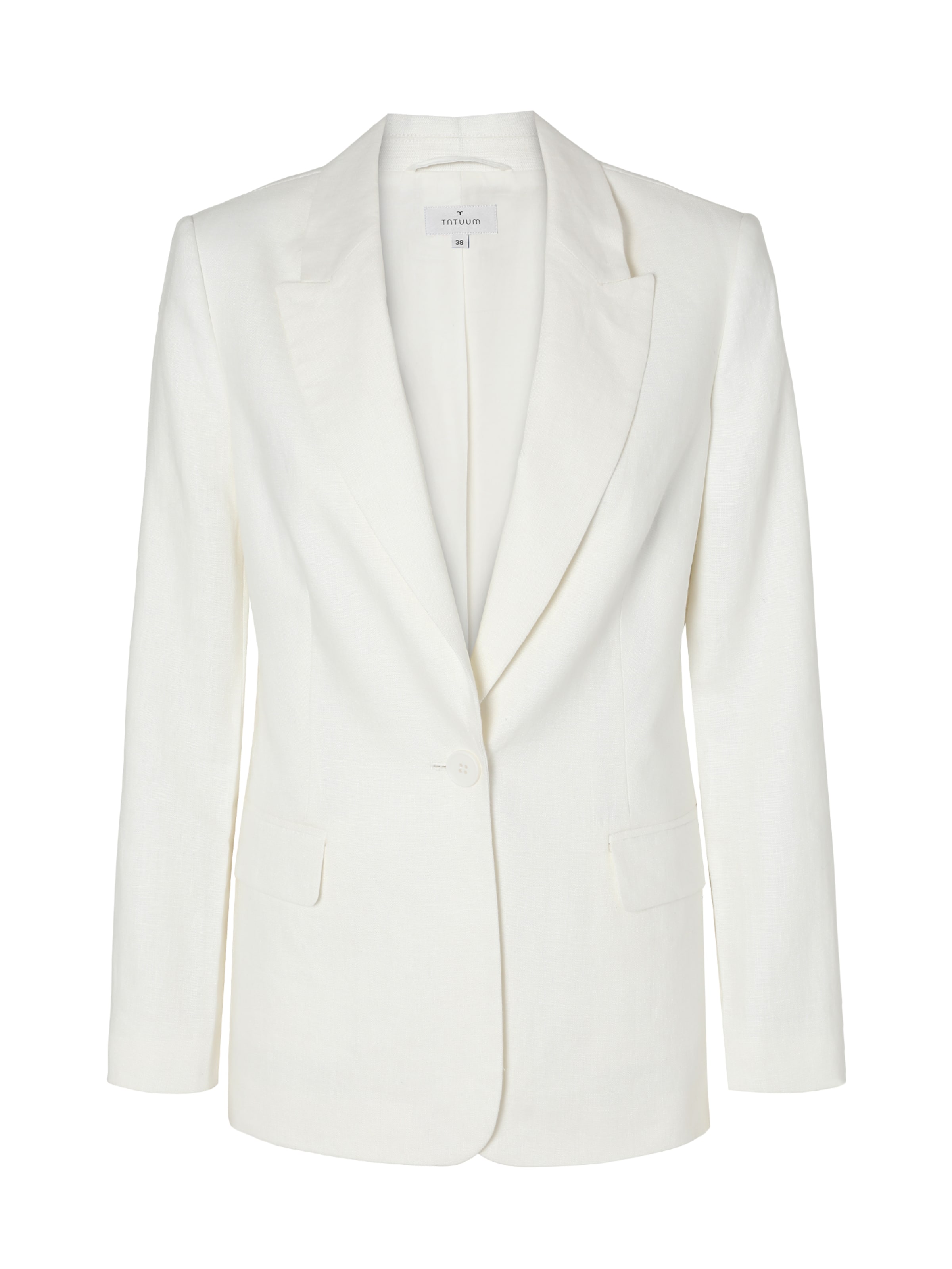 TATUUM Blazer 'Lamia 1' en 34 en blanc cassé, Vue avec produit