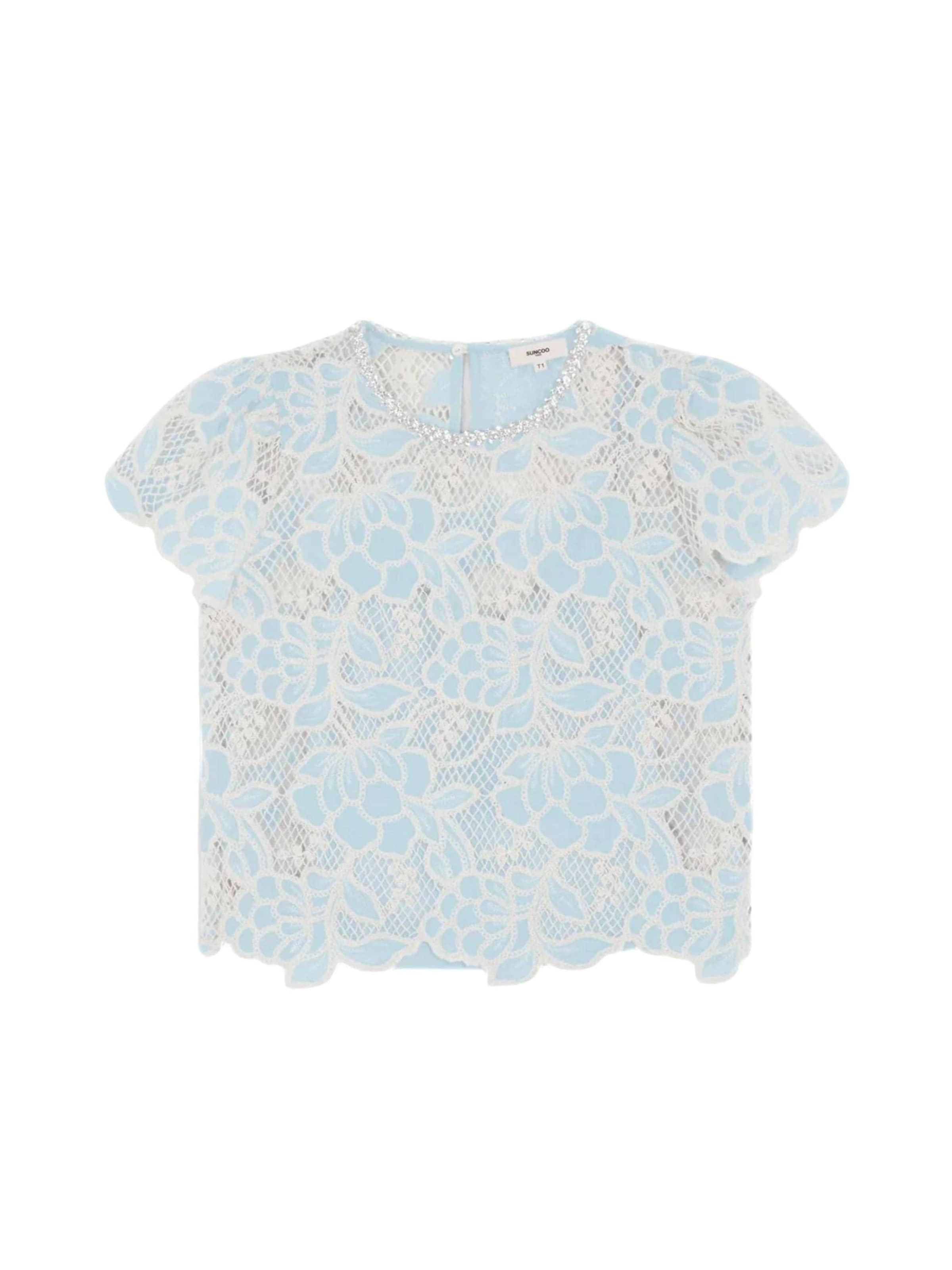 Suncoo Bluse 'Lexy' in Blau: Vorderseite