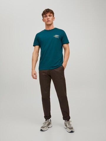 JACK & JONES T-Shirt 'Space' in Grün