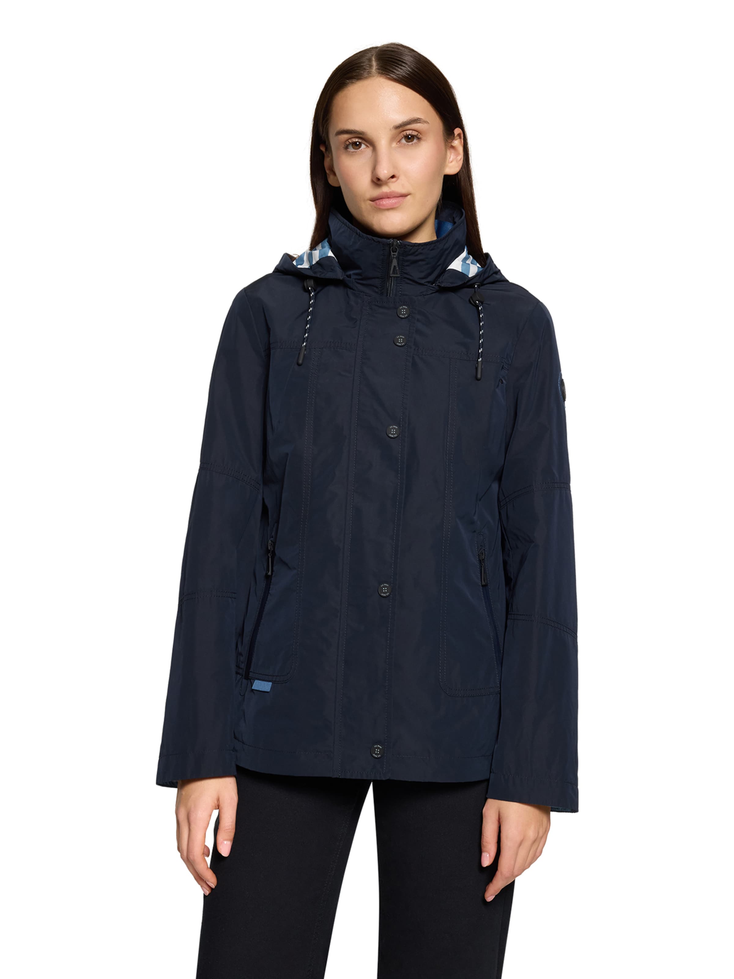 GIL BRET Between-Season Jacket in Blue: front