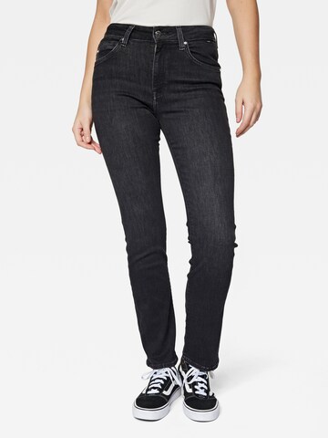 Coupe slim Jean 'KENDRA' Mavi en gris : devant