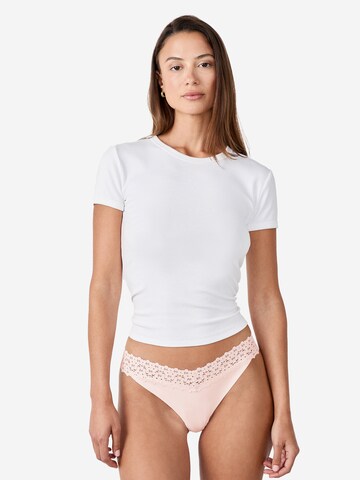 ETAM String 'Wish' in Pink