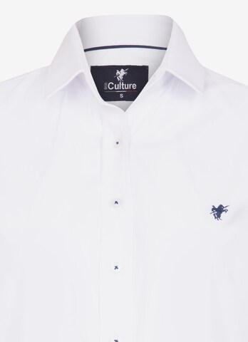 DENIM CULTURE - Blusa 'Maria' en blanco