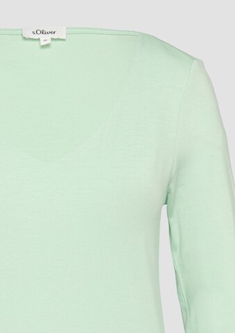 T-shirt s.Oliver en vert