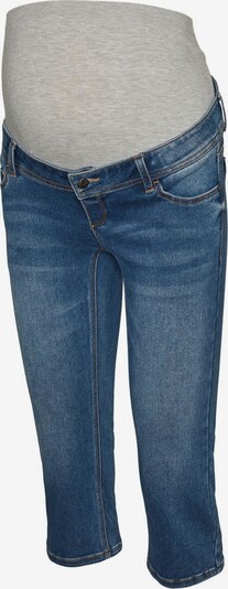 MAMALICIOUS Jean en bleu denim / gris chiné, Vue avec produit