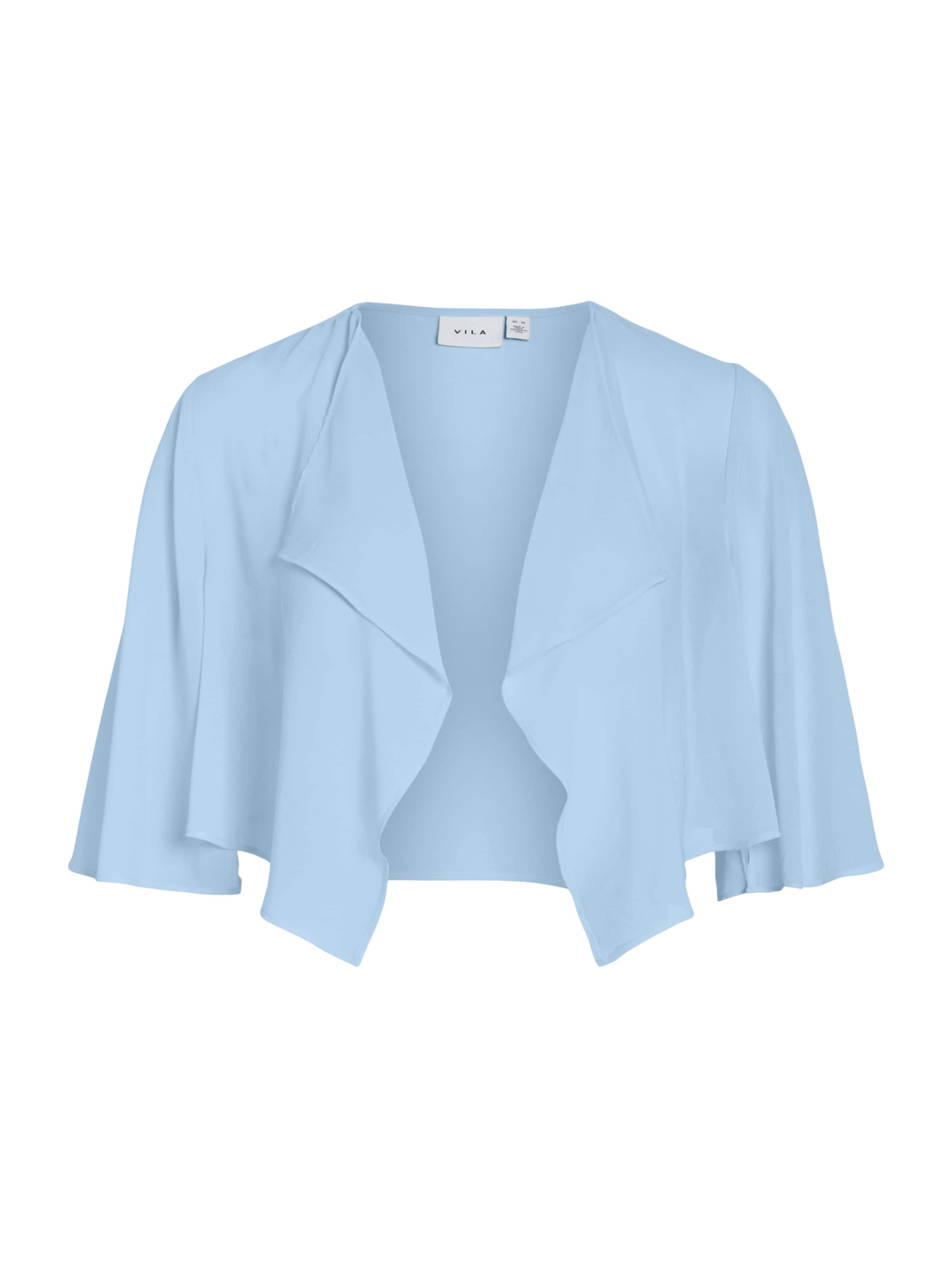 Bolero 'VIURA' de la VILA pe albastru: față