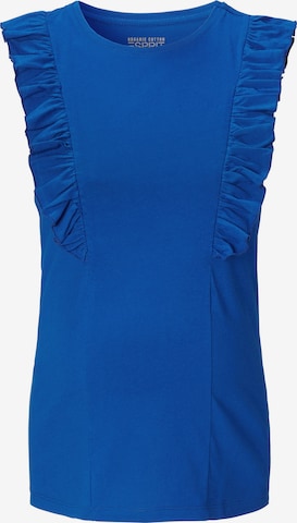 Esprit Maternity - Top em azul: frente