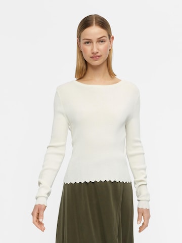 OBJECT Pullover 'Harriet' i hvid: forside