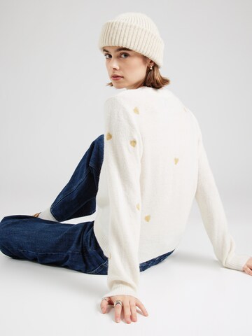 Pull-over NÜMPH en blanc