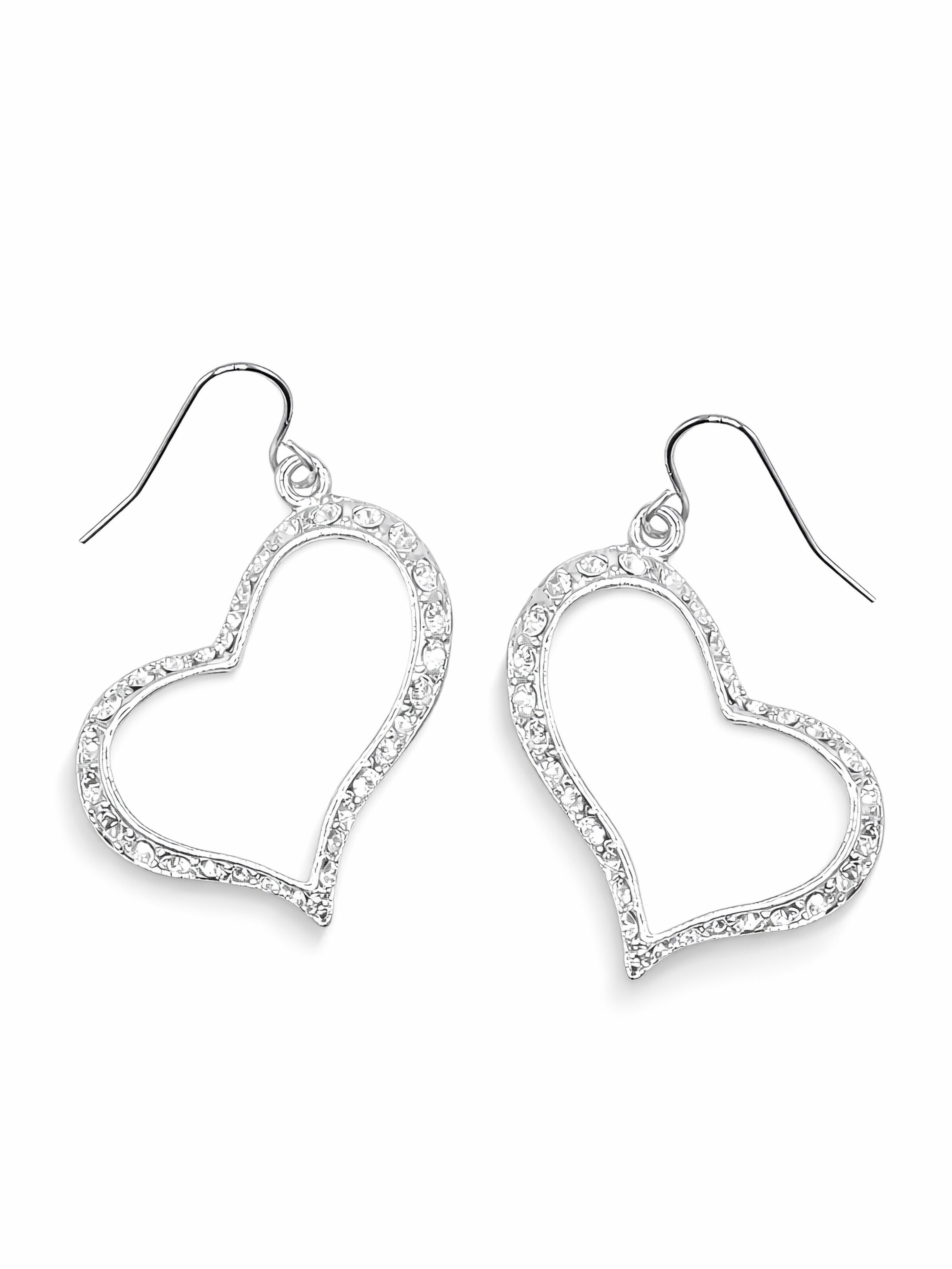 COLLEZIONE ALESSANDRO Earrings 'Isis' in Silver: front