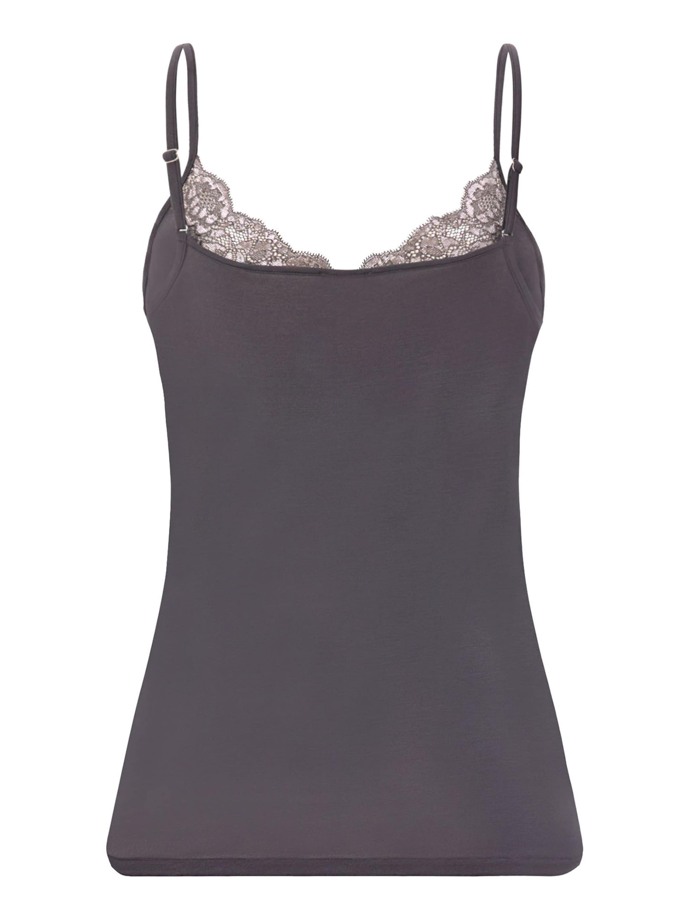 Haut ' Dana ' Hanro en gris