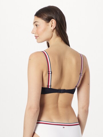 Tommy Hilfiger Underwear Bez ramienok Bikinový top - Modrá