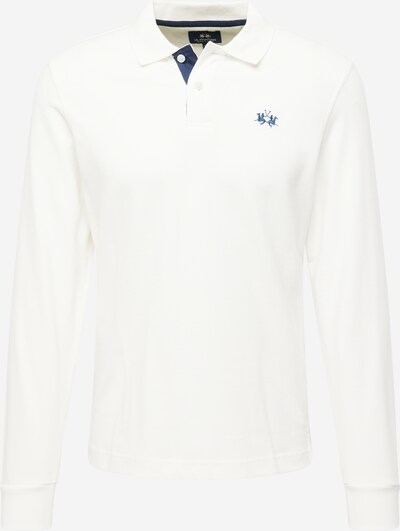La Martina Shirt in blau / offwhite, Produktansicht