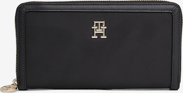 TOMMY HILFIGER Portemonnaie 'ESSENTIAL' in Schwarz