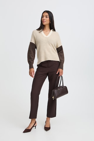Pull-over b.young en marron