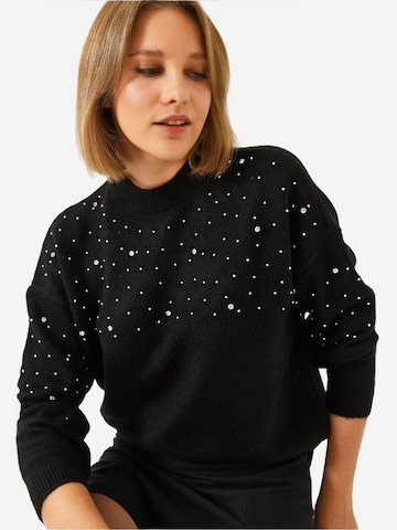 Pull-over 'Pullover' Bianco Lucci en noir : devant