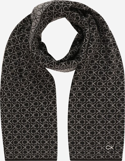 Sciarpa Calvin Klein di colore grigio / nero / bianco, Visualizzazione prodotti