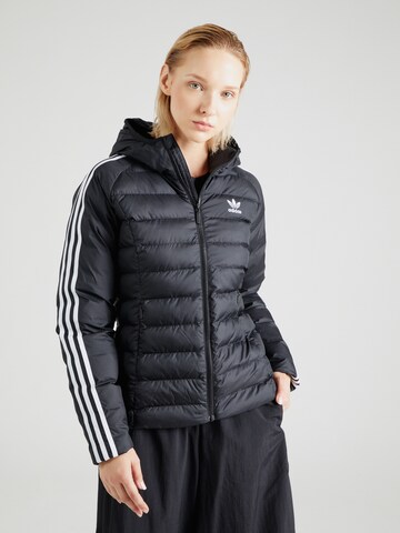 ADIDAS ORIGINALS Tussenjas in Zwart: voorkant
